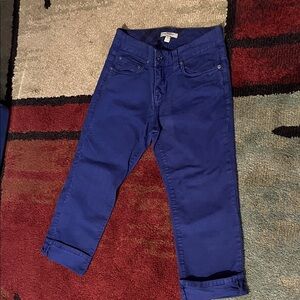 Burberry London cuffed jeans